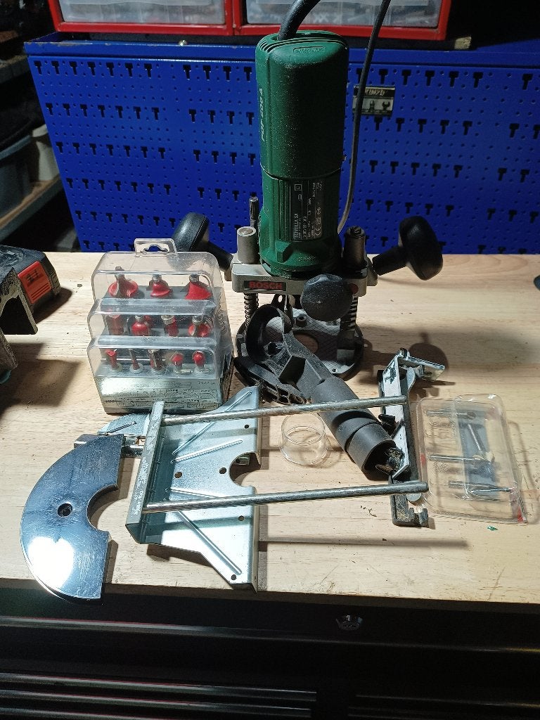 Bosch bovenfrees, Ophalen, Gebruikt, Bovenfrees, Bosch