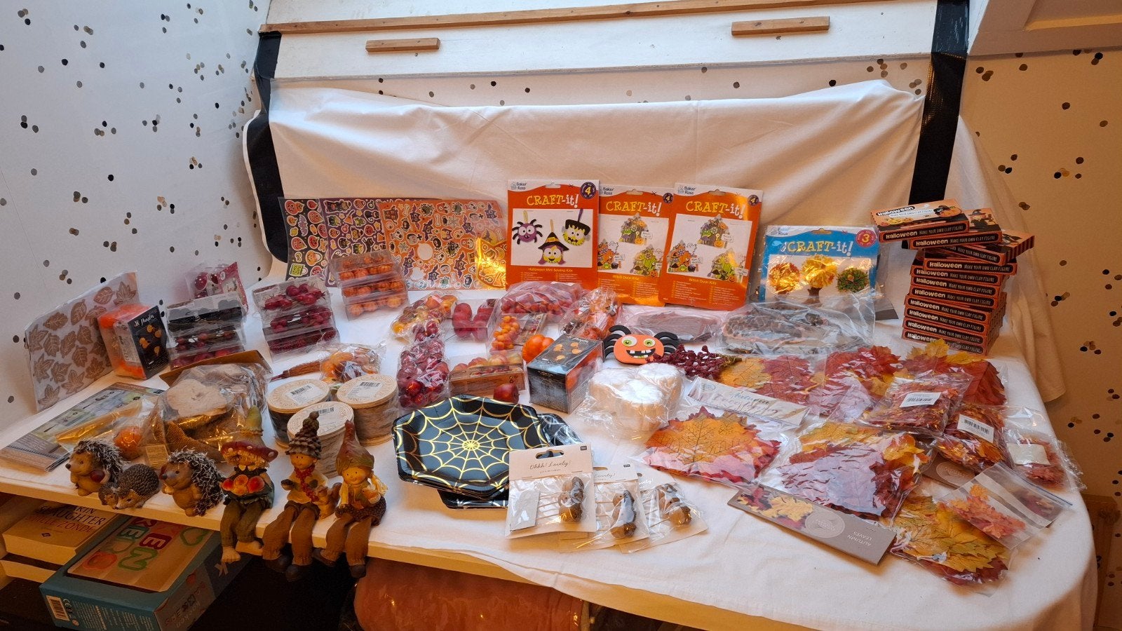 Grote partij herfst- en Halloween knutselspullen, Overige thema's, Nieuw, Meerkleurig, Knutselmateriaal