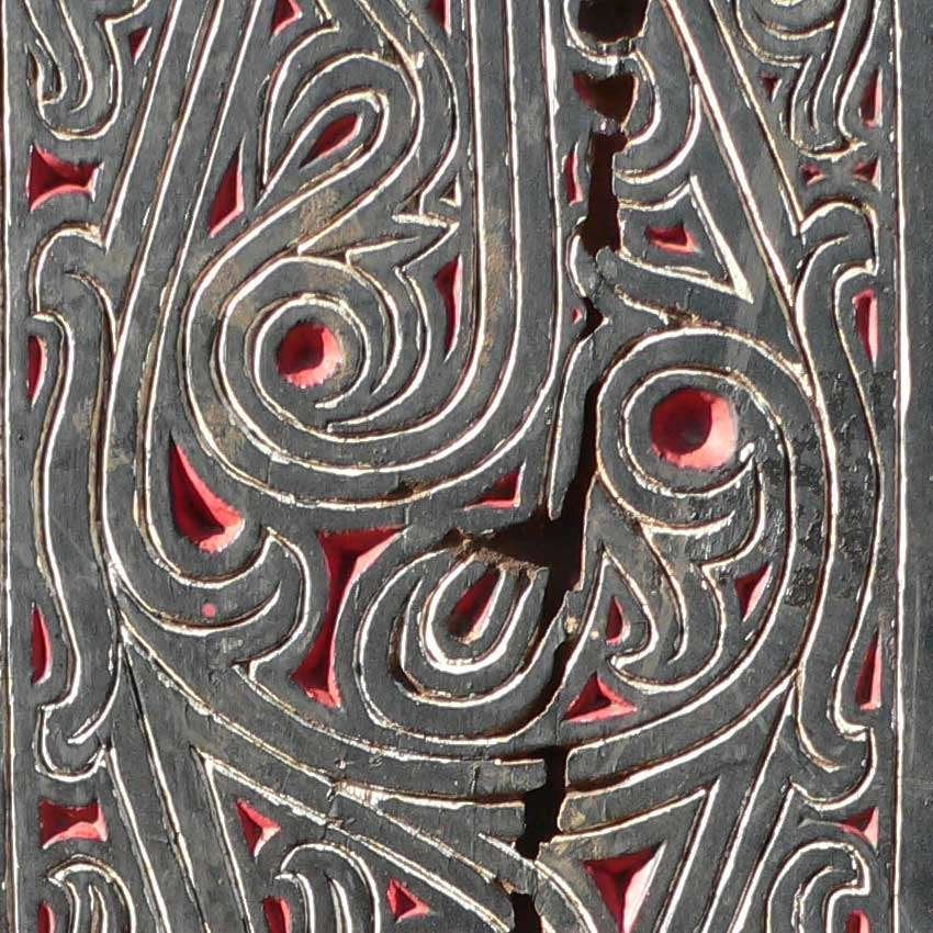 Groot Houtsnijwerk TOBA BATAK Sumatra BP2 kunst Indonesie, Ophalen of Verzenden