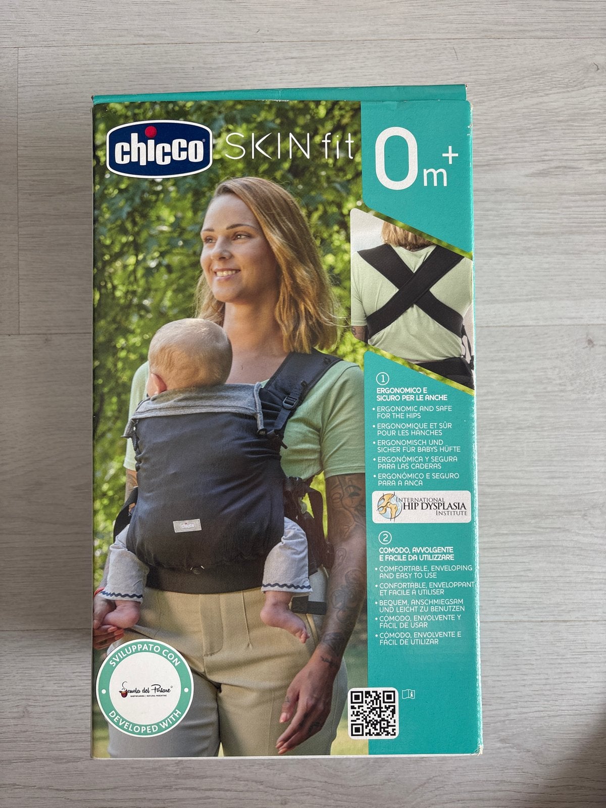 Chicco SKIN fit draagzak - Ergonomisch en comfortabel, Nieuw, Ophalen of Verzenden, Chicco, Buik