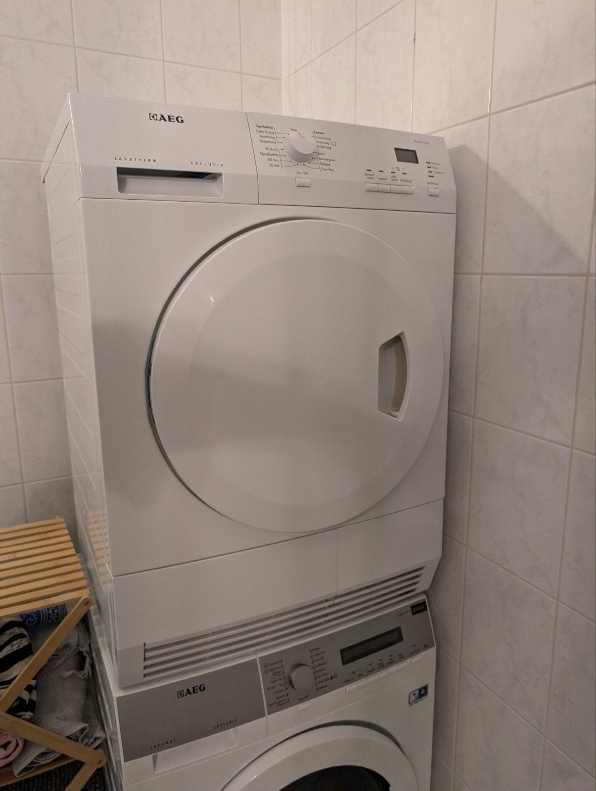 AEG Lavatherm Exclusiv Wasdroger - Zo goed als nieuw, Ophalen of Verzenden