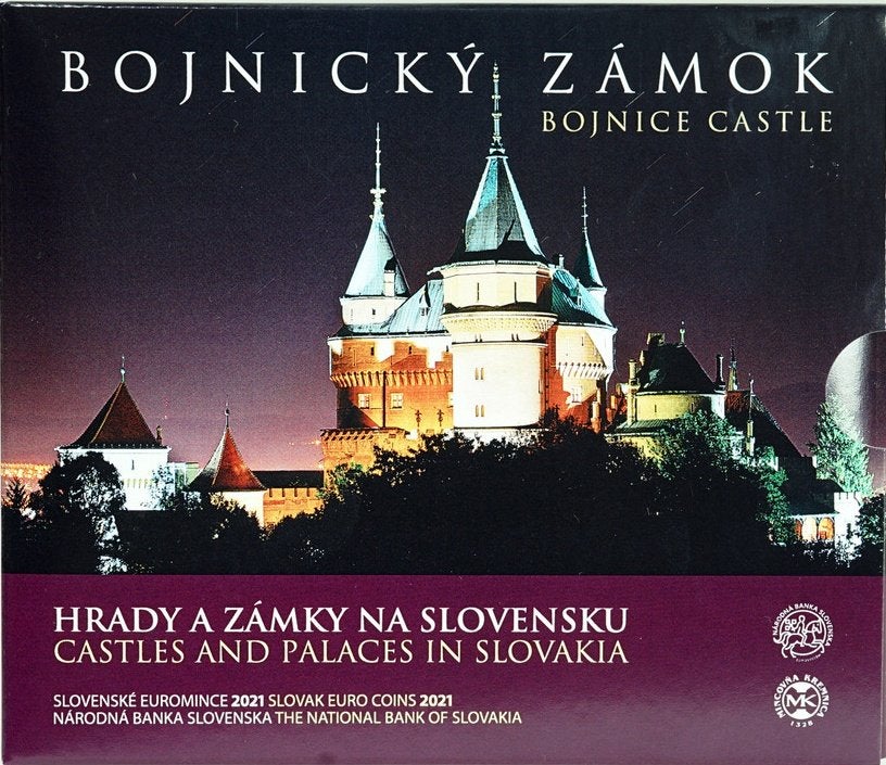 BU set Slowakije 2021 Blister Bojnice Castle, Verzenden, Slowakije, Overige waardes, Setje
