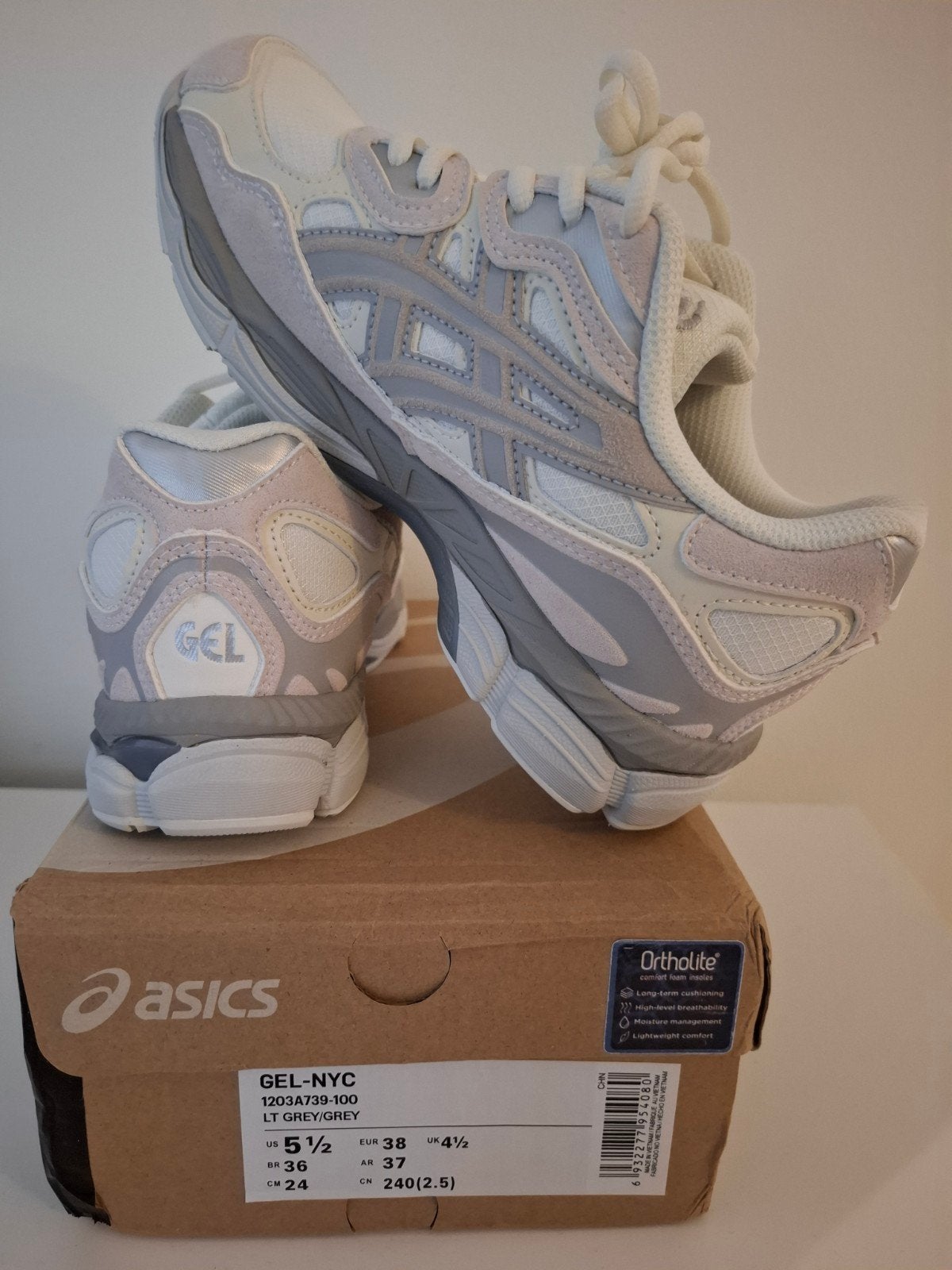 NIEUW Asics gel nyc mt 38, Ophalen of Verzenden, Nieuw, Sneakers of Gympen