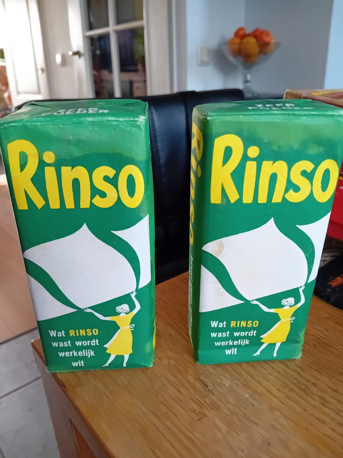 Vintage Rinso Waspoeder (1945), Ophalen of Verzenden, Gebruikt