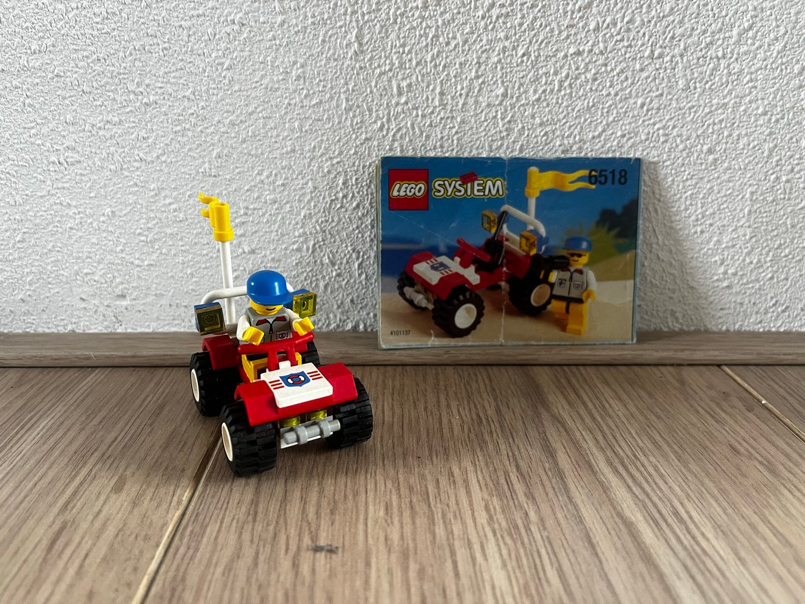 Lego set 6518: Beach Buggy - Compleet met instructies, Gebruikt, Overige thema's, Lego, Ophalen of Verzenden