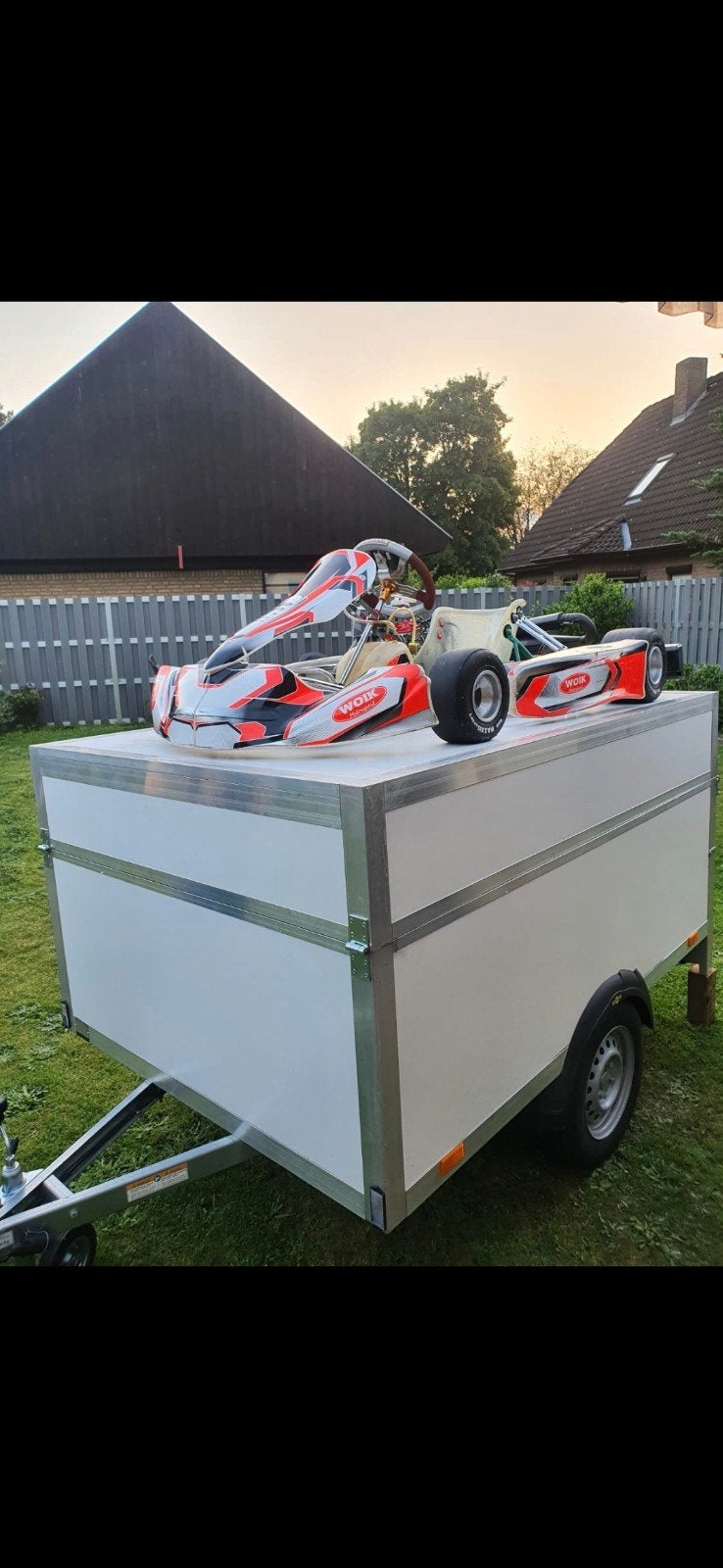 gezocht kart aanhanger ongeremt gezocht, Ophalen of Verzenden, Gebruikt, Kart