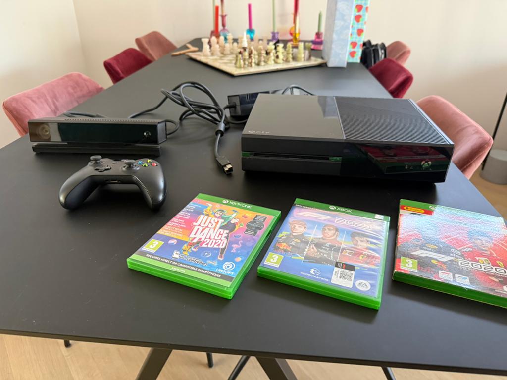 Xbox One zwart, Ophalen of Verzenden, 500 GB, Met 1 controller