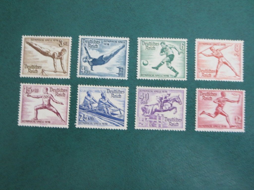 Duitse Rijk  1936  NR 609 - 616, Postzegels en Munten, Verzenden, Duitse Keizerrijk