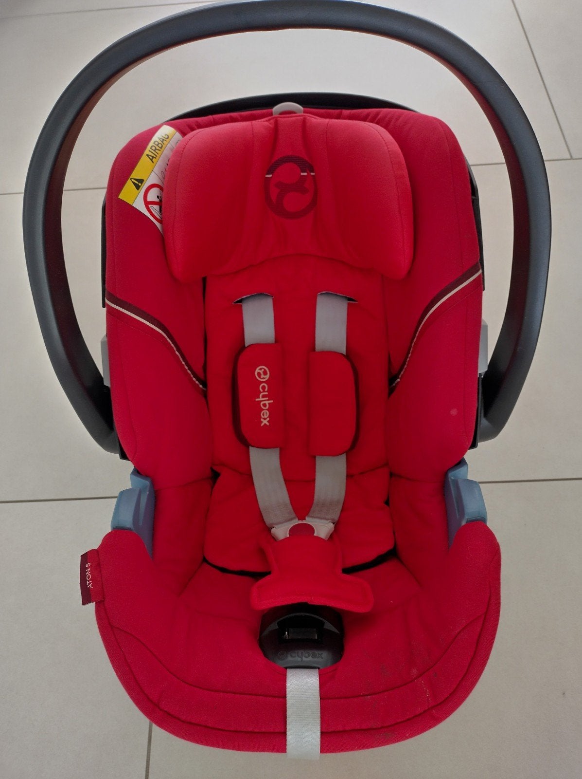Cybex Aton 5 autostoel - Rood, Ophalen