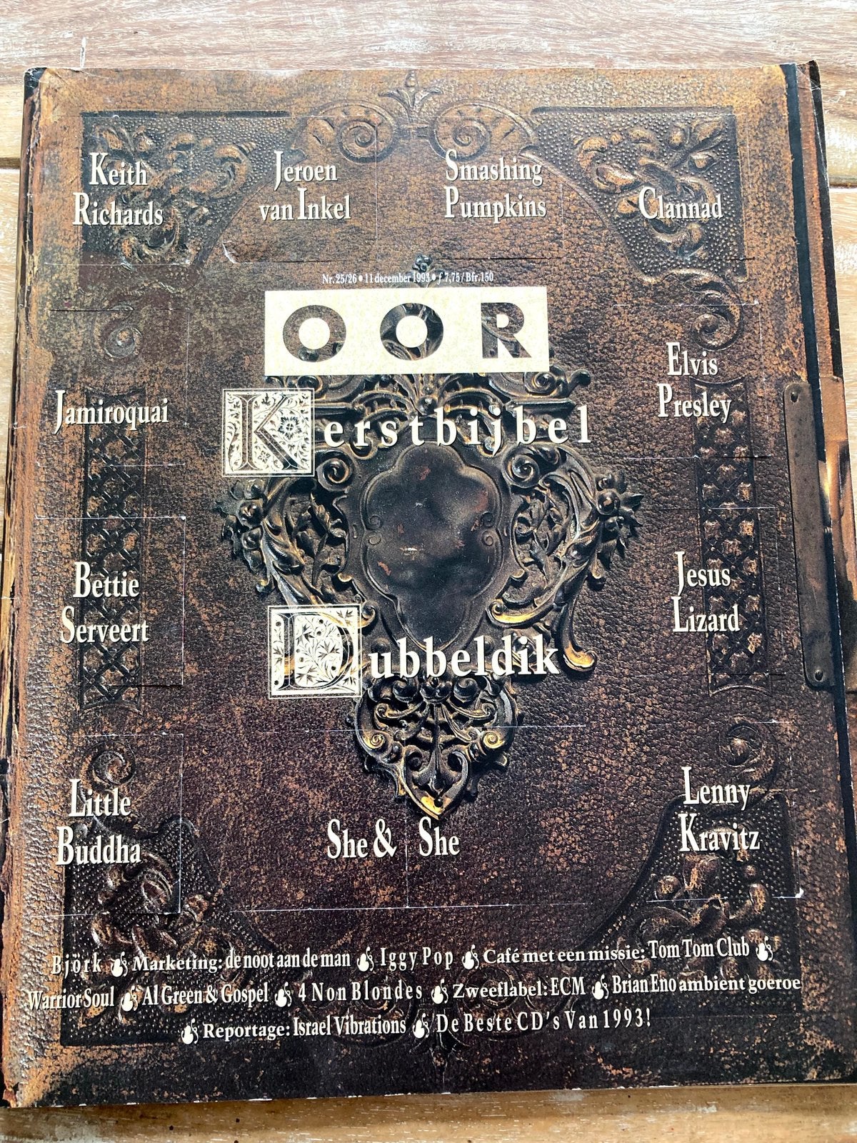 OOR Magazine 1993 JAMIROQUAI Lenny Kravitz STING Smashing P, Boeken, Ophalen of Verzenden, Zo goed als nieuw, Muziek, Film of Tv
