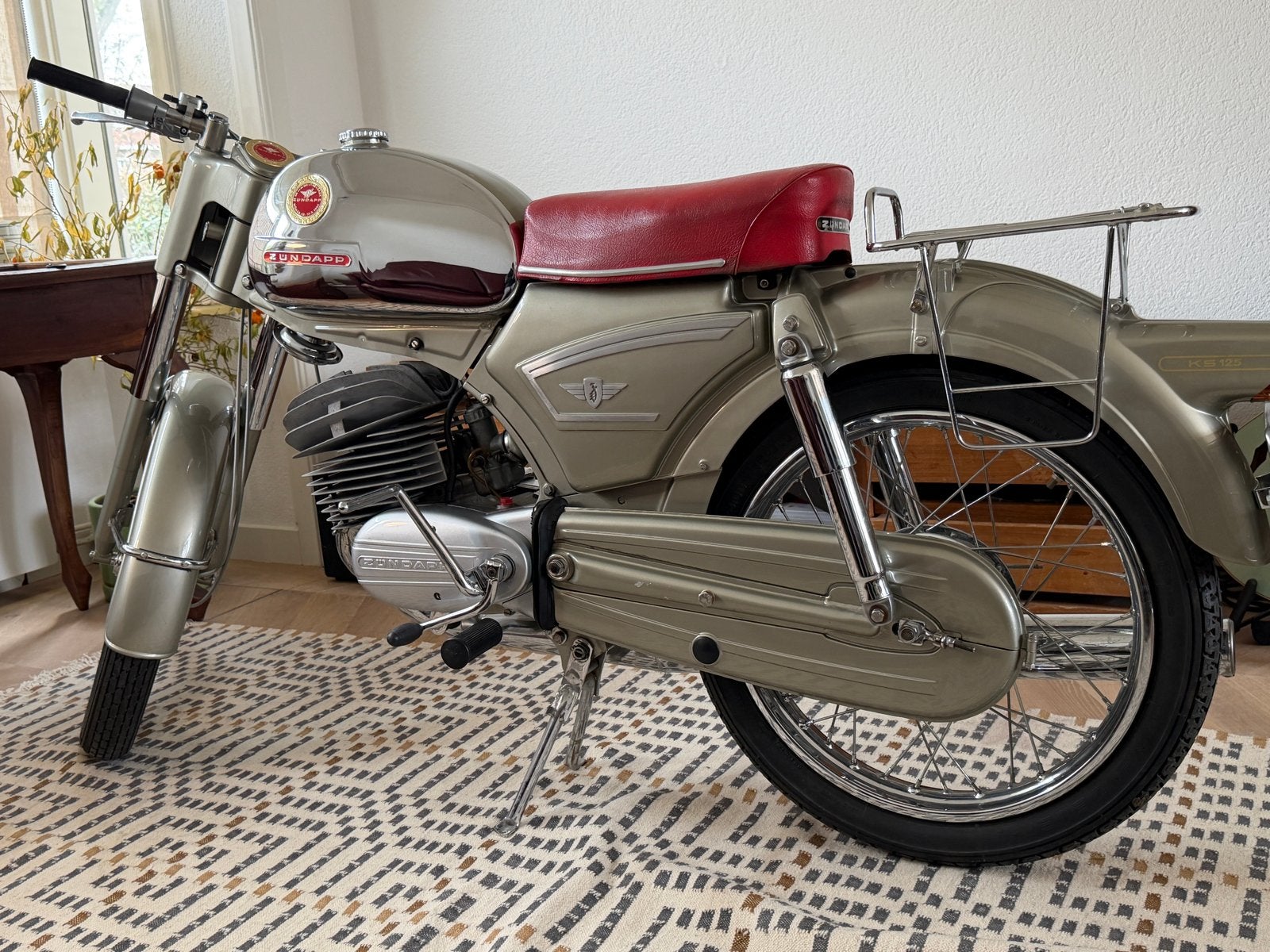 Zundapp ks125 Special - Uitstekende staat, gerestaureerd, Gebruikt, Overig, 11 kW of minder, Handgeschakeld