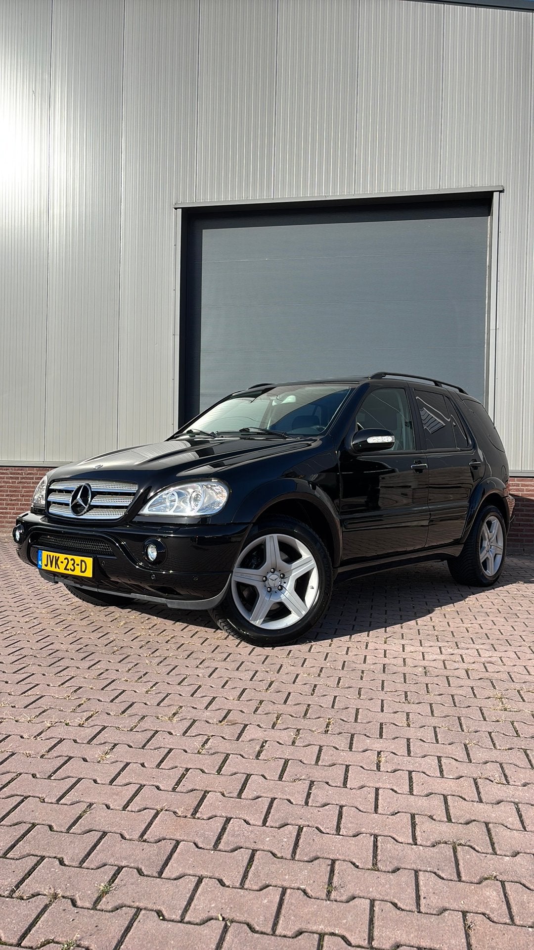 Mercedes ML 55 AMG | Uniek! 1e eig | NIEUWSTAAT | Carplay, Automaat, Automatische klimaatregeling, 347 pk, Zwart