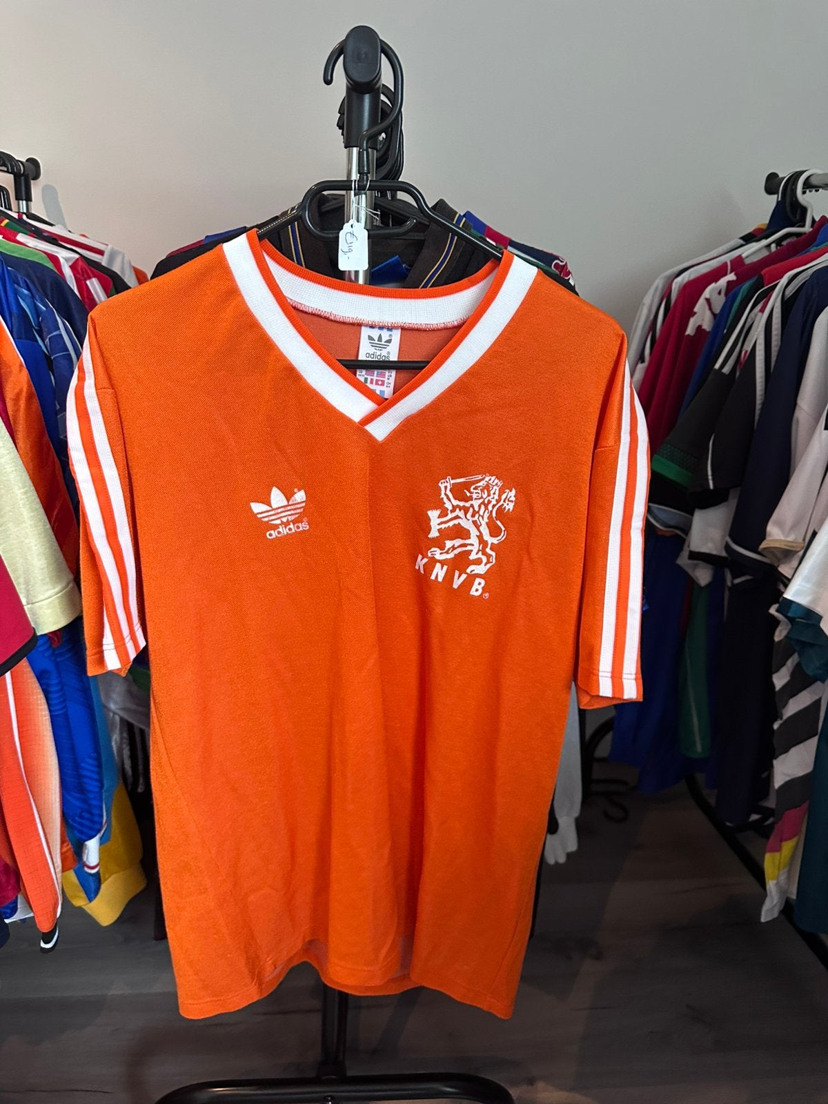 Oud Nederlands Elftal voetbal shirt uit 1985/1988, Maat M, Verzenden, Zo goed als nieuw, Shirt