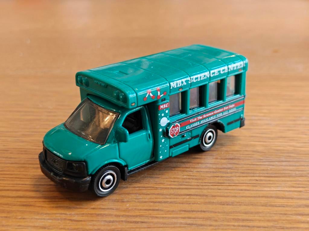 Matchbox GMC School Bus, Ophalen of Verzenden, Zo goed als nieuw, Bus of Vrachtwagen