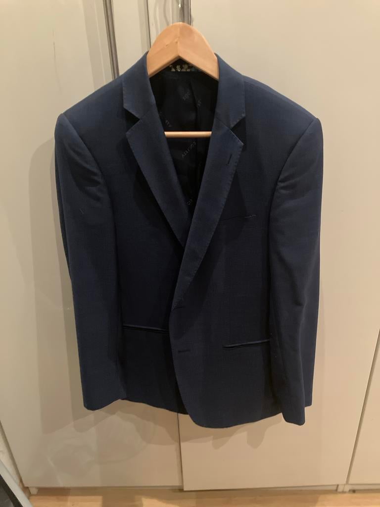 The Society Shop Colbert Maat 48 (M) - Donkerblauw, Ophalen of Verzenden, Zo goed als nieuw, Maat 48/50 (M), Blauw