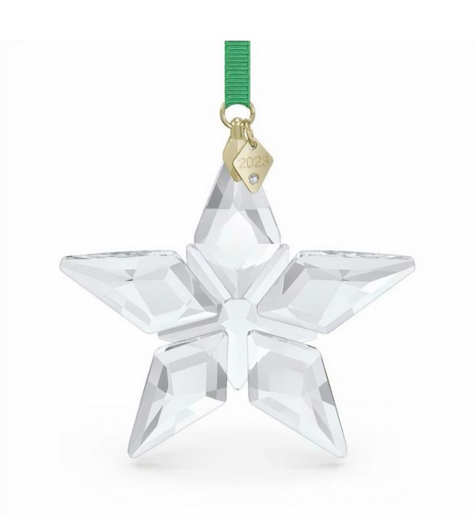 Kerst ster nieuw Swarovski 2023 helder van kleur, Ophalen of Verzenden, Nieuw, Figuurtje