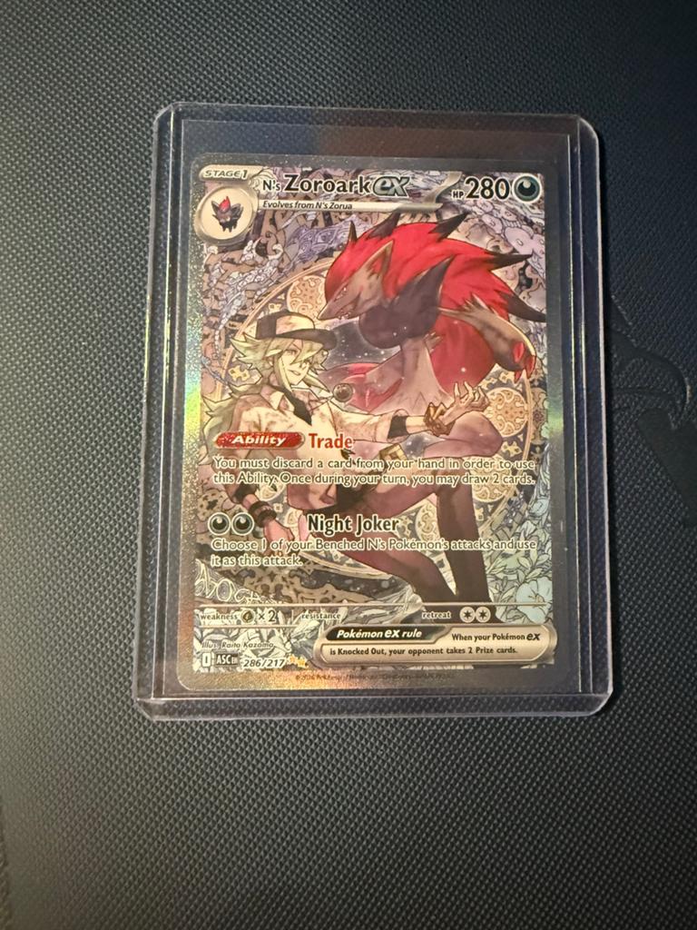N’s zoroark ex pokemon, Ophalen of Verzenden, Zo goed als nieuw