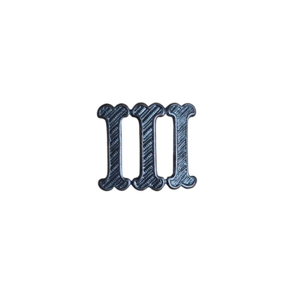 Nederlands kepie embleem 'III', -, -, Overige typen, Ophalen of Verzenden