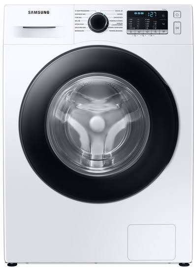 Wasmachine Samsung WW80TA049AE EcoBubble, Ophalen, Gebruikt, Voorlader, 85 tot 90 cm