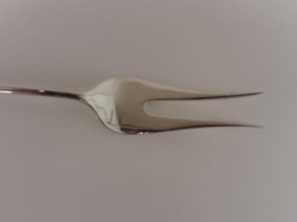 Zilveren vleesvork                                      Z346, Ophalen of Verzenden, Zilver