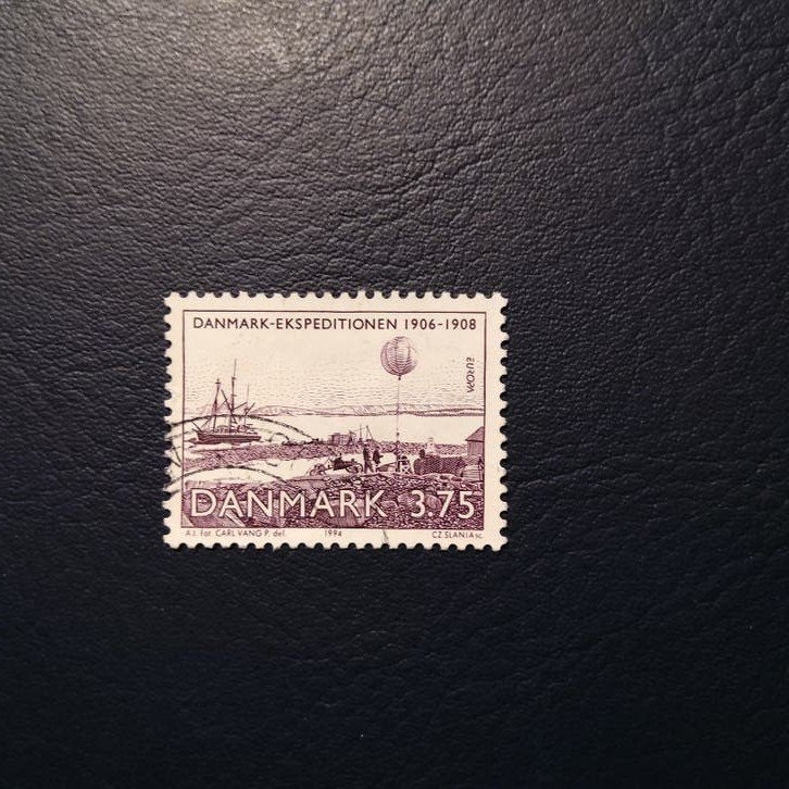 Postzegel Denemarken - Danmark-Ekspeditionen 1906-1908, Ophalen of Verzenden