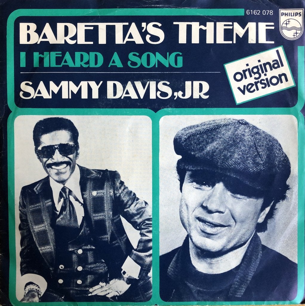 1976	Sammy Davis jr		Baretta Theme, Fotohoes, 7 inch, Ophalen of Verzenden, Zo goed als nieuw