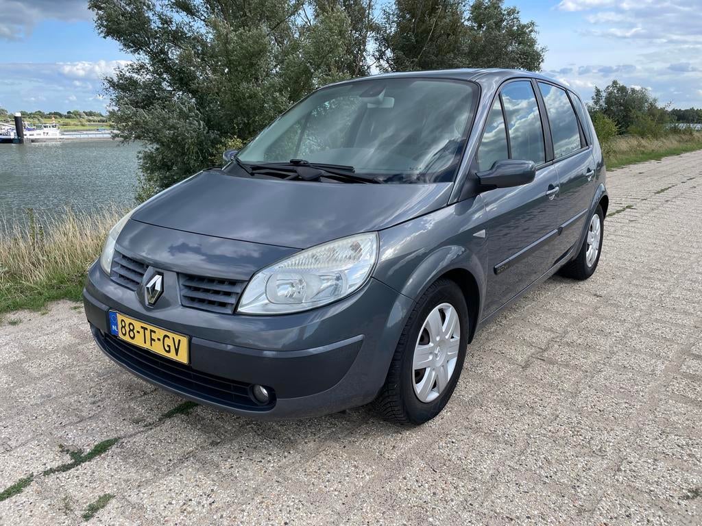 Renault Scénic 2.0 16V 99KW AUT 2006 Grijs, Auto's, 1998 cc, 1250 kg, 4 cilinders, Origineel Nederlands