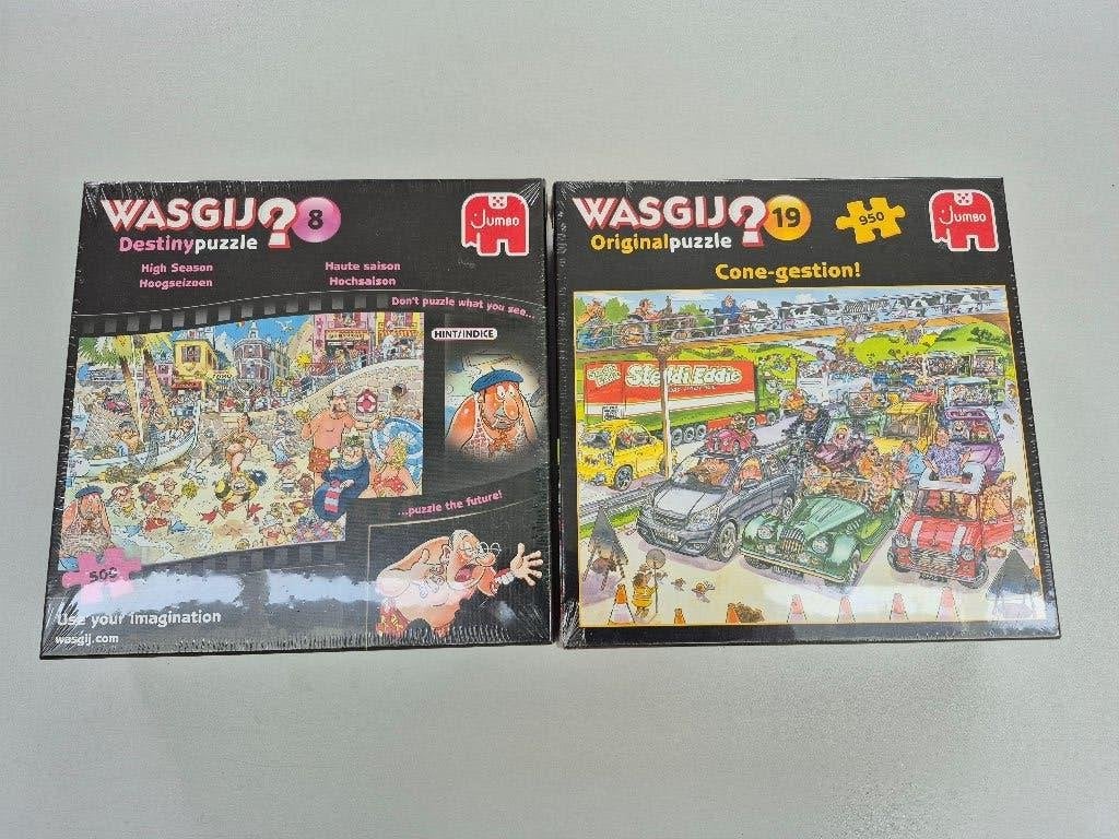 2 NIEUWE WASGIJ puzzels - 500 + 950 stuks nr. 8 en 19, Ophalen of Verzenden, 500 t/m 1500 stukjes, Nieuw, Legpuzzel