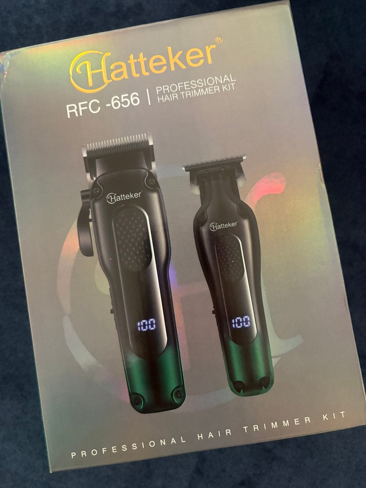 Hatteker Professionele Tondeuse - Draadloos Haarscheerappara, Ophalen of Verzenden, Nieuw, Tondeuse