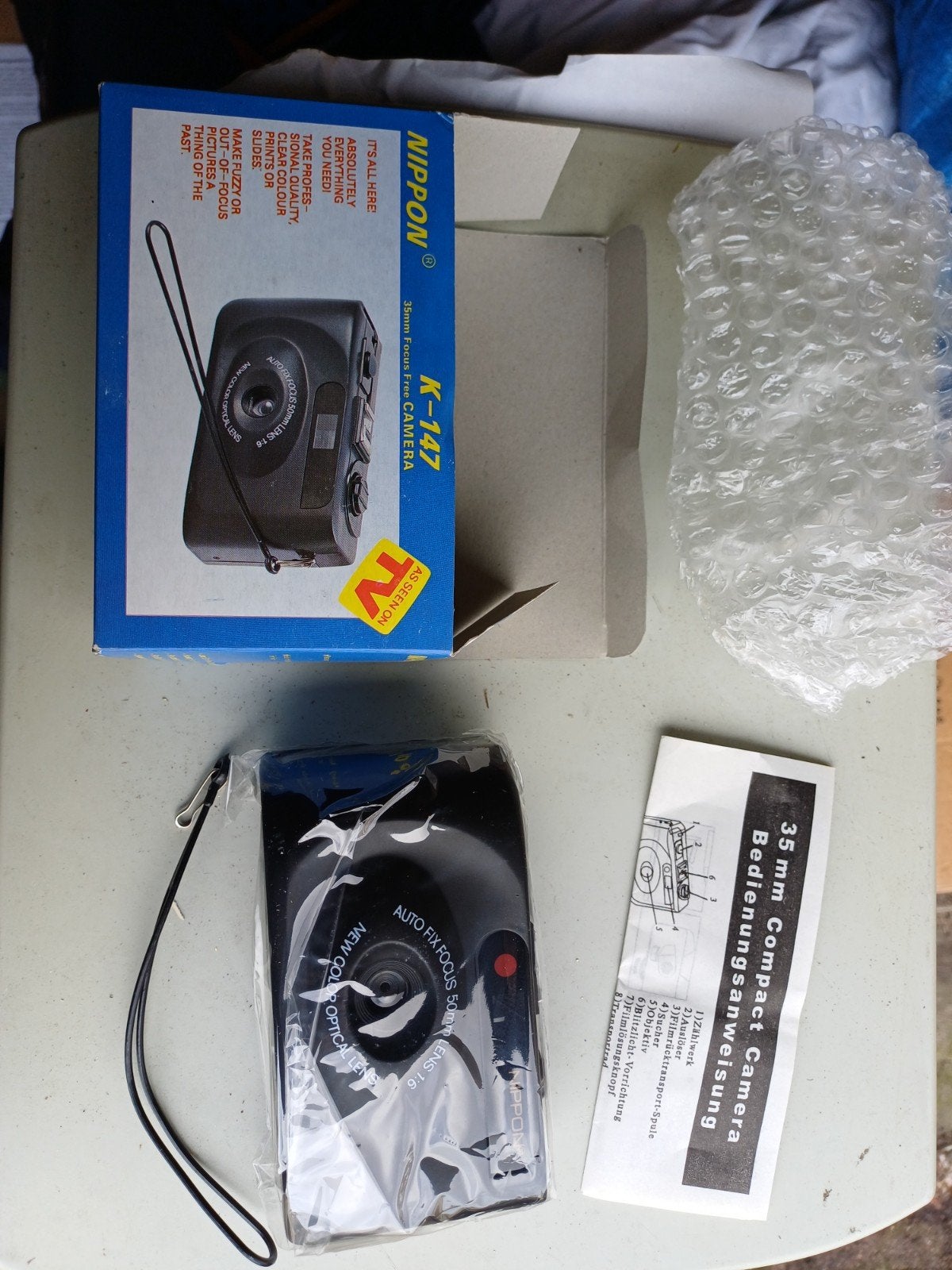 Nippon K-147 35mm Compact Camera - Nieuw in doos, Ophalen of Verzenden, Nieuw, Compact, Overige Merken
