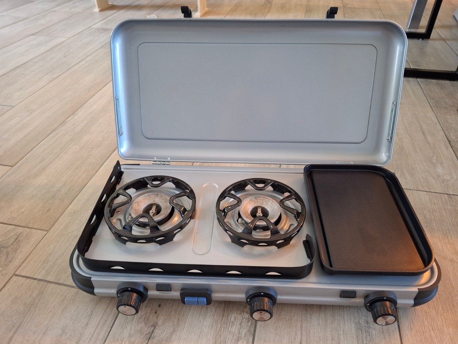 Campingaz Camping Kitchen 2 Multi Cook kooktoestel, Ophalen, Gebruikt