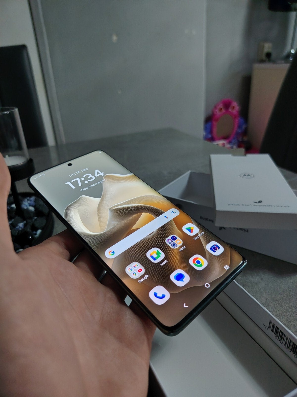 motorola edge 60 pro 512gb android Telefoon krasvrij!!!, Overige modellen, Nieuw, Ophalen of Verzenden, Zonder simlock