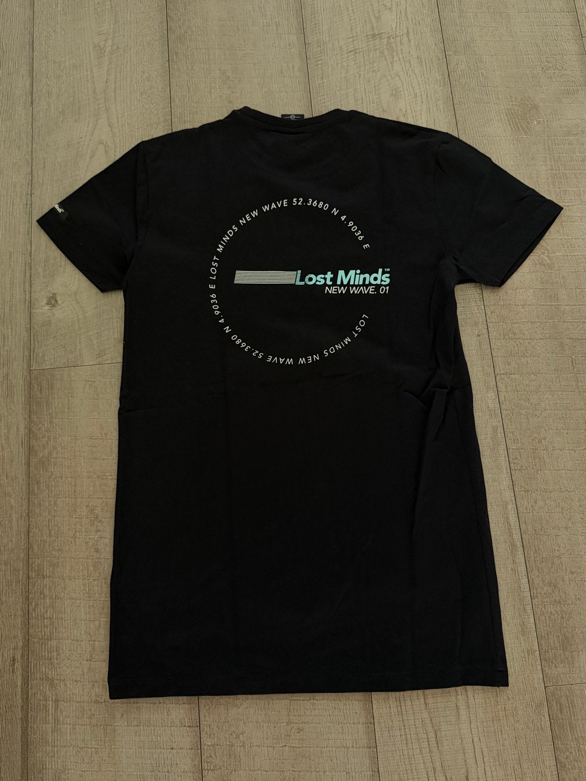 Lost Minds T-shirt Zwart - zgan, Ophalen of Verzenden, Zo goed als nieuw, Maat 46 (S) of kleiner, Zwart