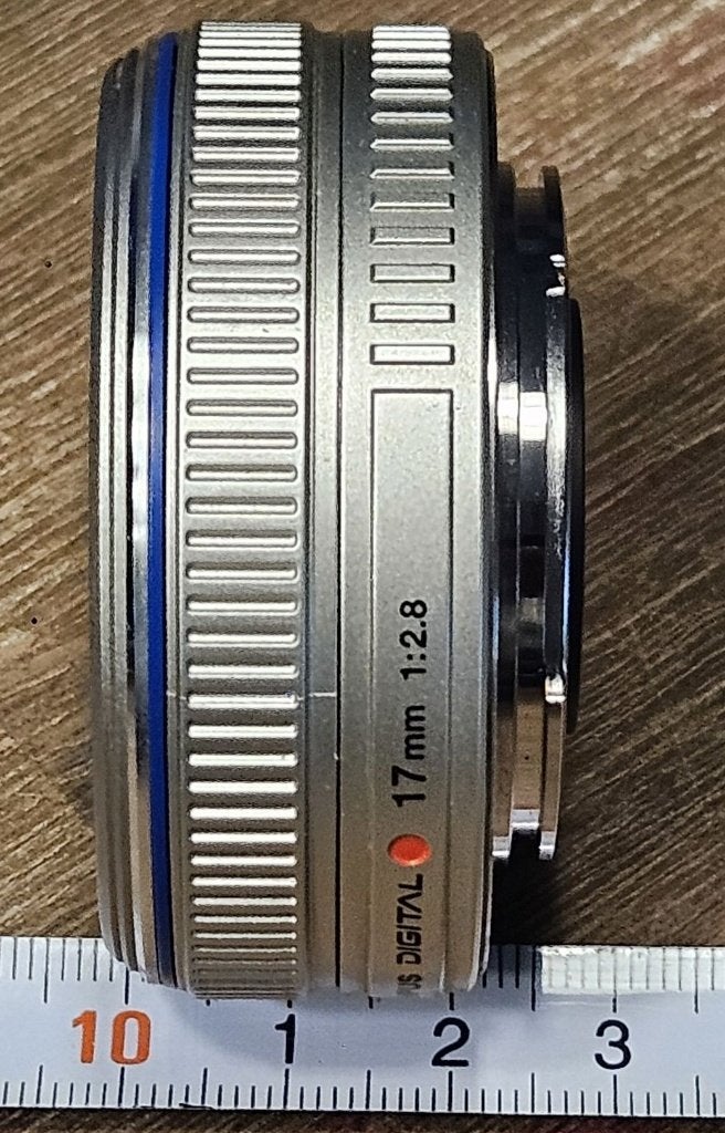 Olympus MFT 17mm 2.8 pancake lens in zeer goede staat, Micro Four Thirds, Zo goed als nieuw, 17 mm, Autofocus