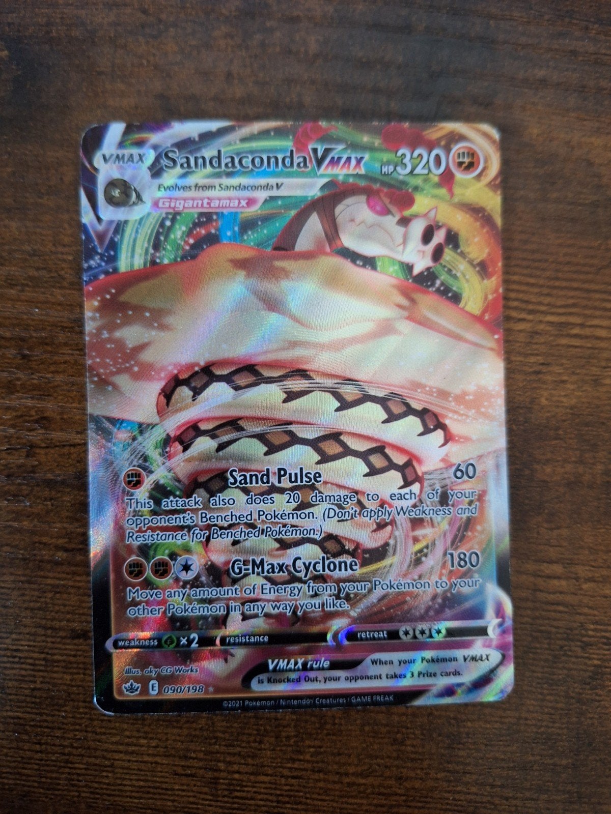 Pokemon kaart sandaconda hp320, Ophalen of Verzenden, Gebruikt, Losse kaart