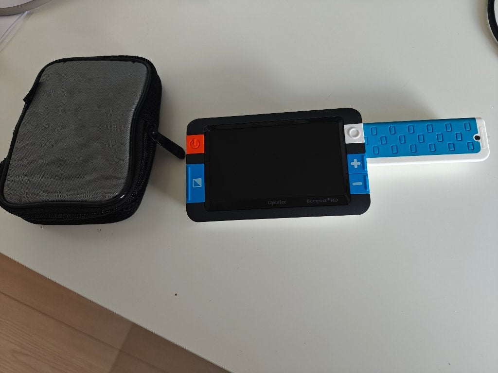 Optelec Compact+ HD beeldvergroter, Ophalen, Gebruikt, Vergrootglas of Loep