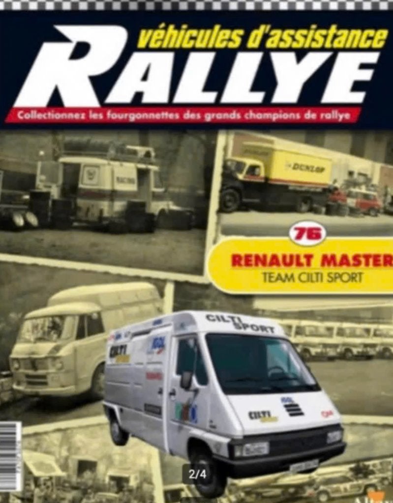 Renault Master Cilti Sport 1998 1/43 Rallye Assistance # 76, Verzenden, Nieuw, Bus of Vrachtwagen, Overige merken