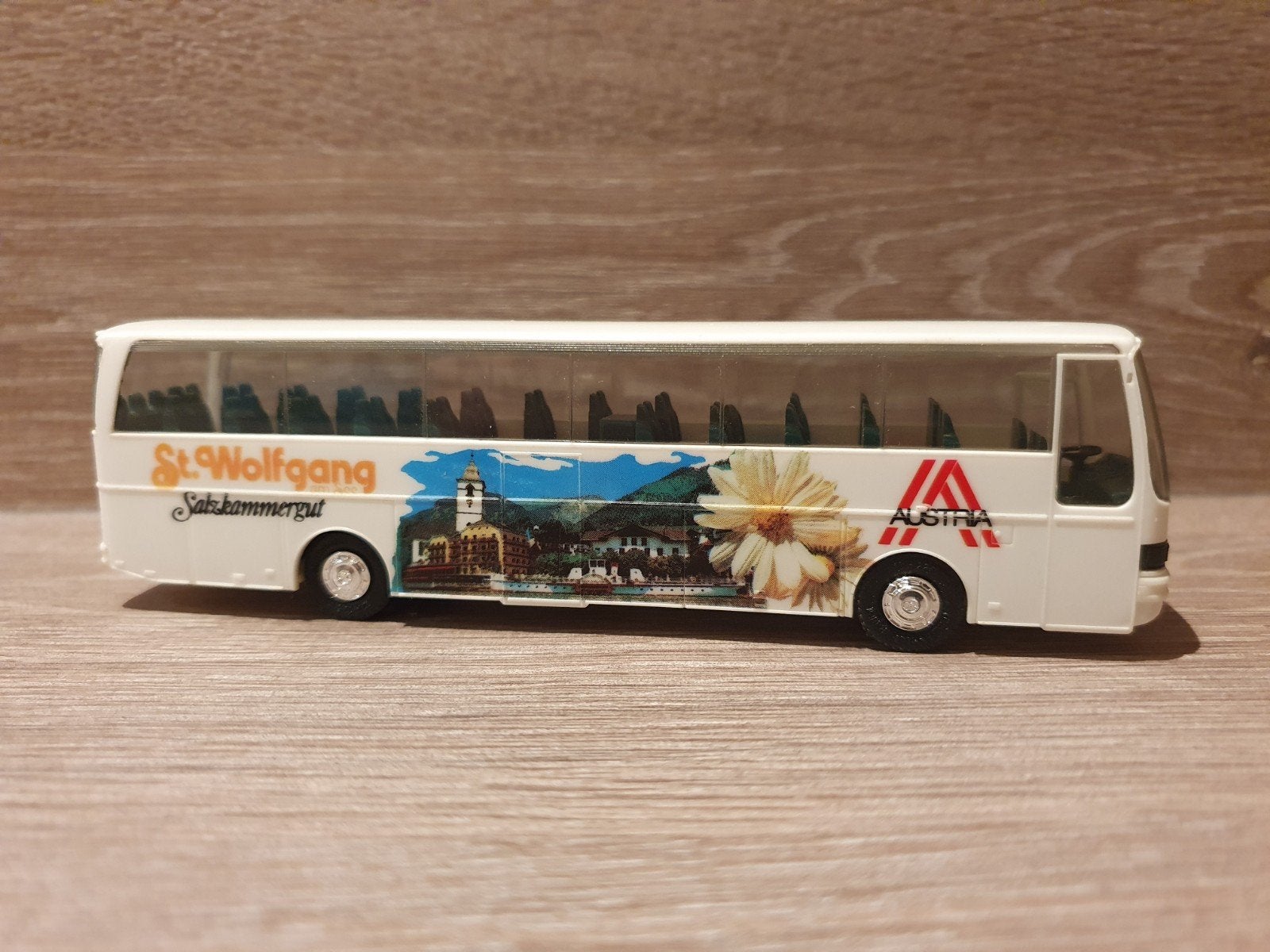 Herpa Setra S215HD Austria St. Wolfgang bus 1:87, Ophalen of Verzenden, Gebruikt, Bus of Vrachtwagen, Herpa