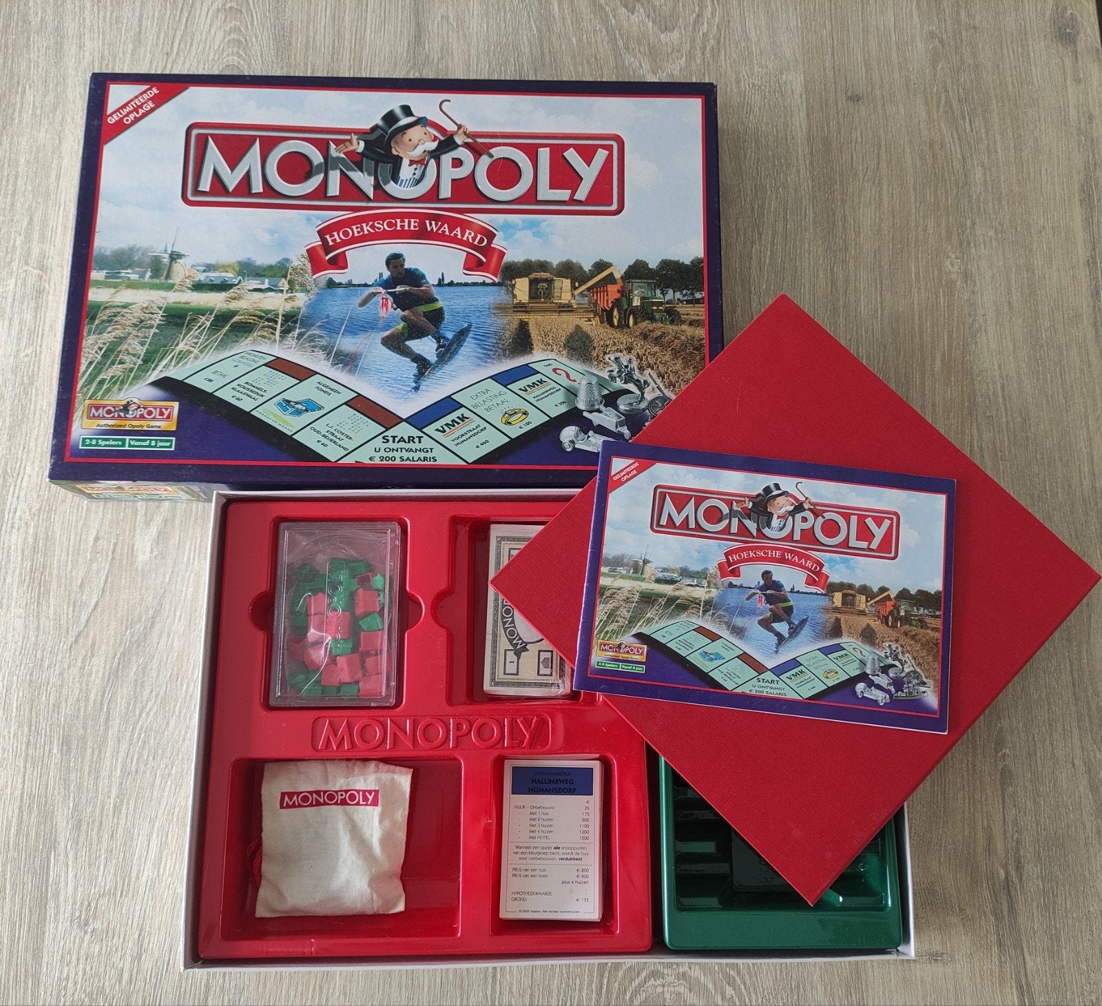 MONOPOLY editie HOEKSCHE WAARD, Ophalen of Verzenden, Gebruikt