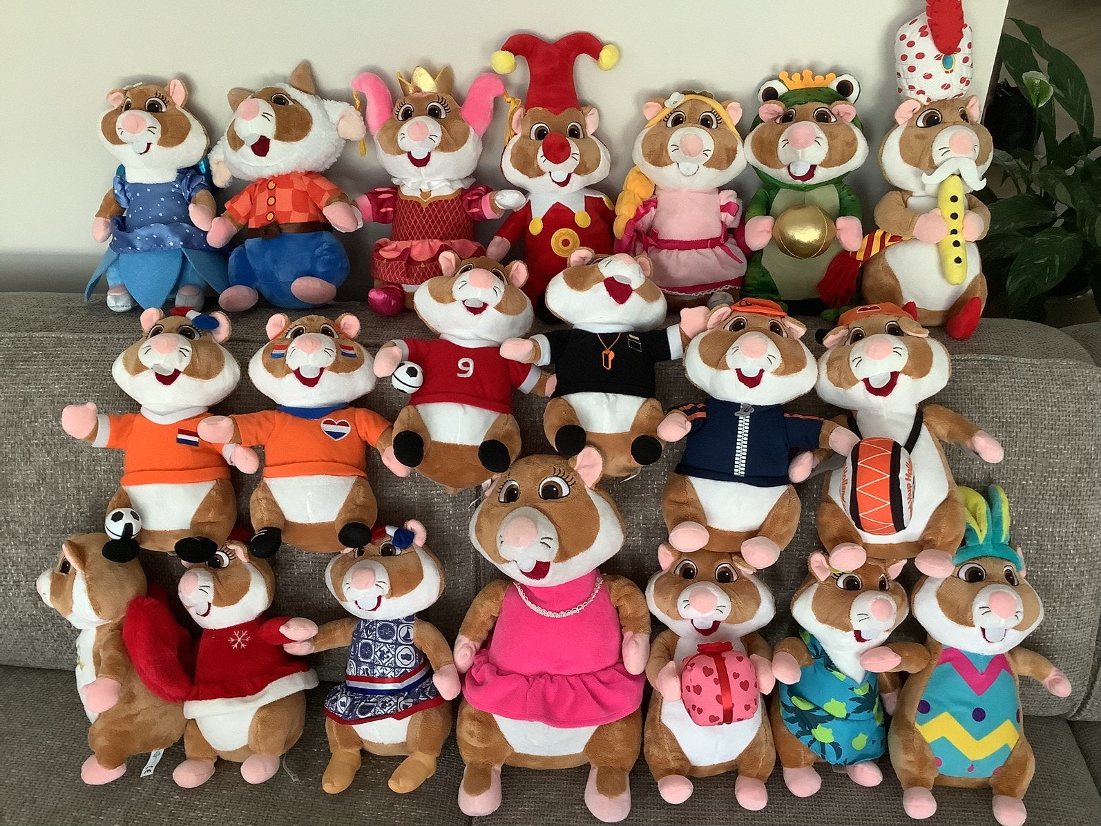 Super veel AH pluche knuffel hamster oa Efteling hamsters, Ophalen of Verzenden, Zo goed als nieuw, Overige typen