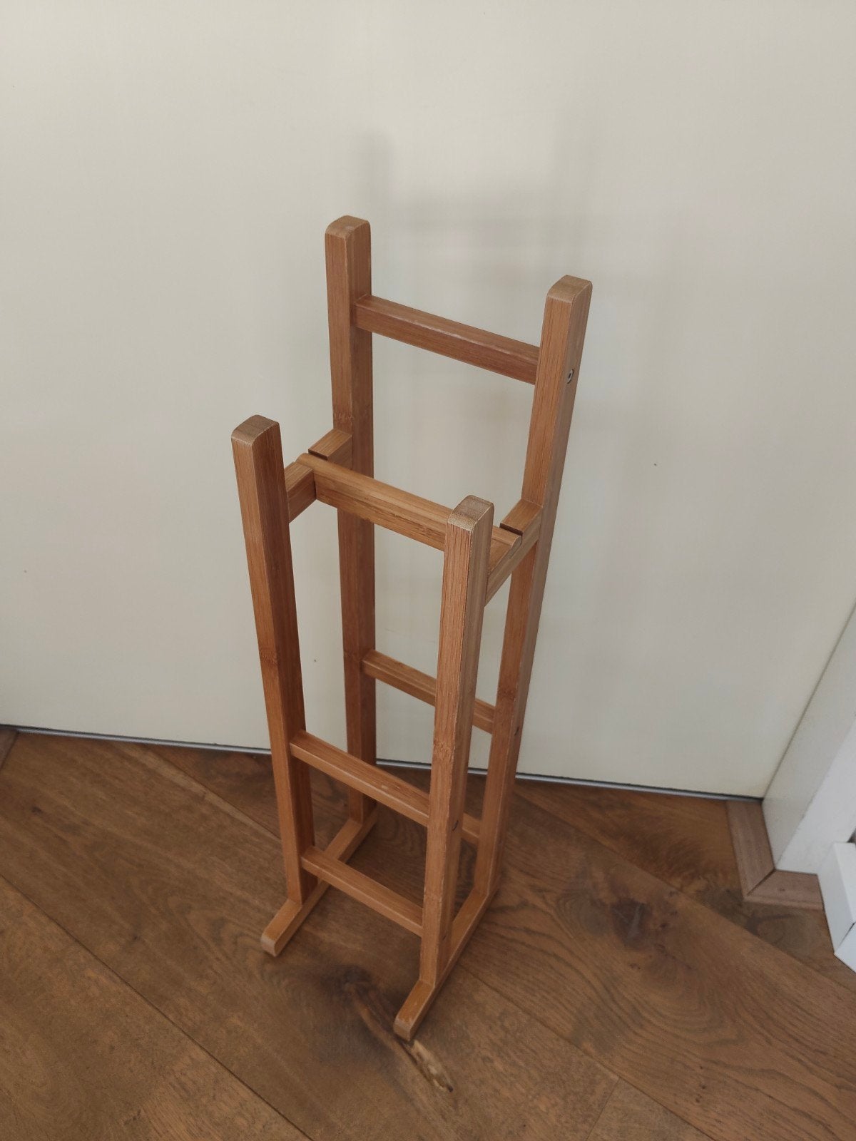 IKEA RÅGRUND Toiletrolhouder van bamboe, Gebruikt, Wit, Ophalen, Toilet-accessoire