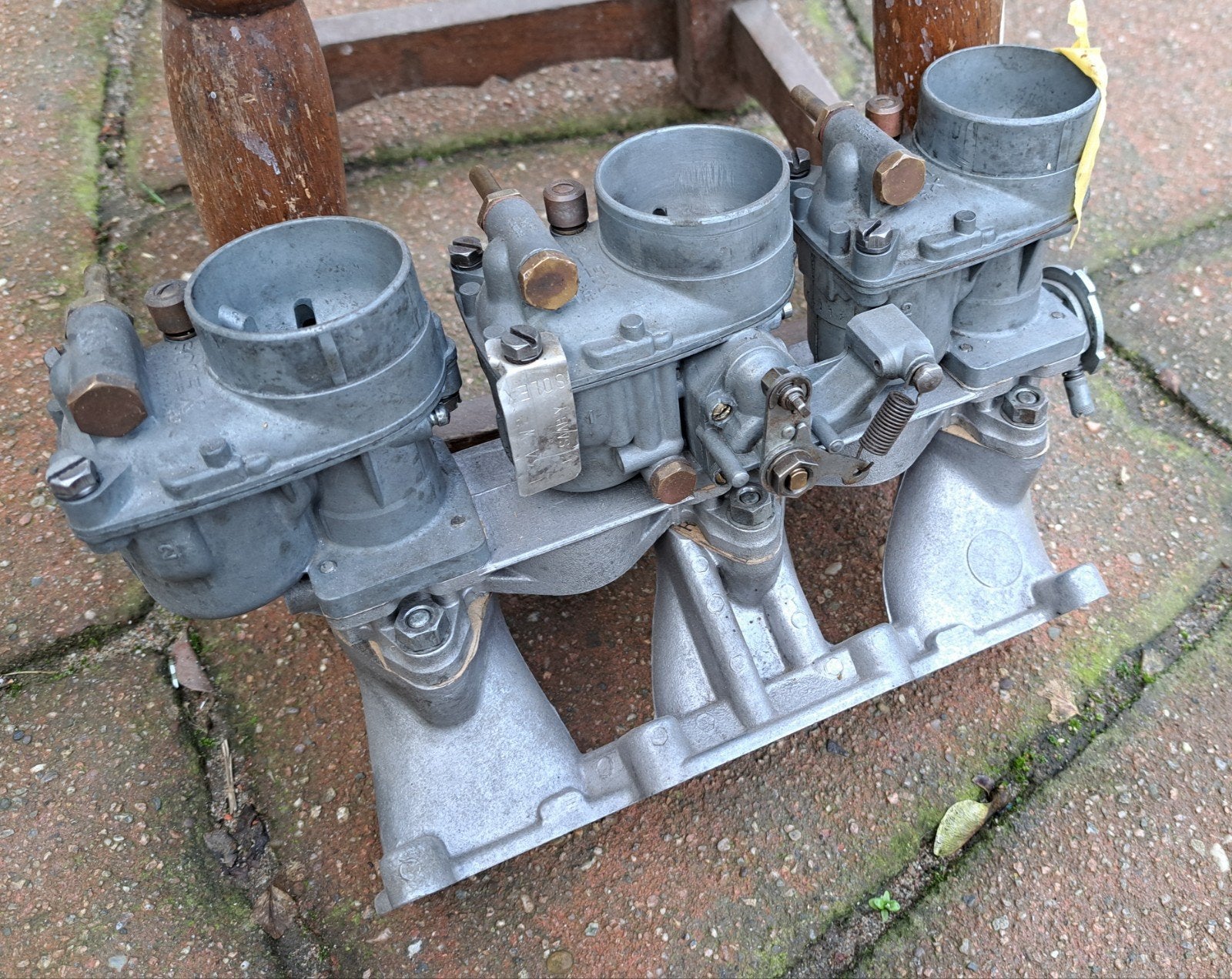 Saab 96 3-carburateurs., Ophalen of Verzenden, Saab