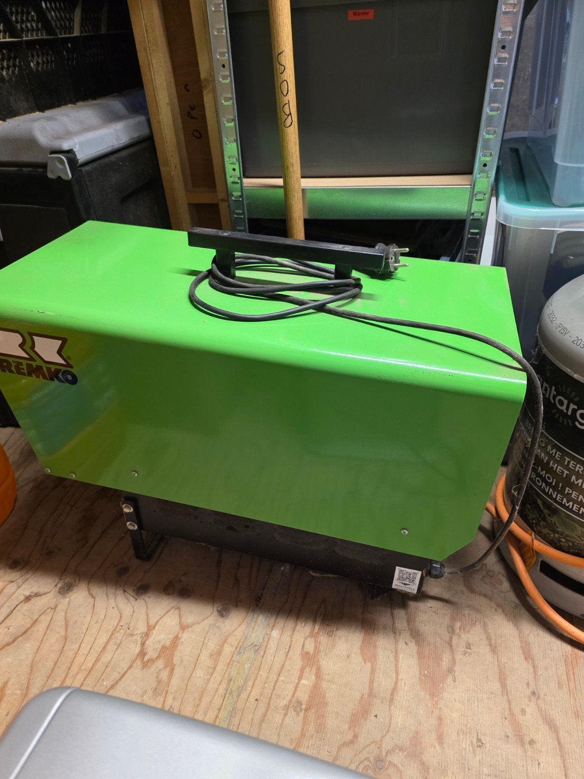 Remko PGM 60 Gasheater - Krachtige Mobiele Verwarming, Ophalen, 30 tot 80 cm, Kachel, Minder dan 60 cm