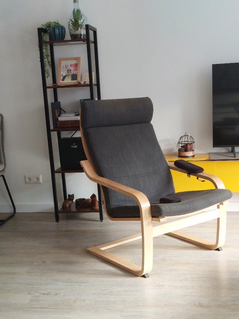 Relaxfauteuil Ikea, Ophalen, Hout, Gebruikt, Minder dan 75 cm
