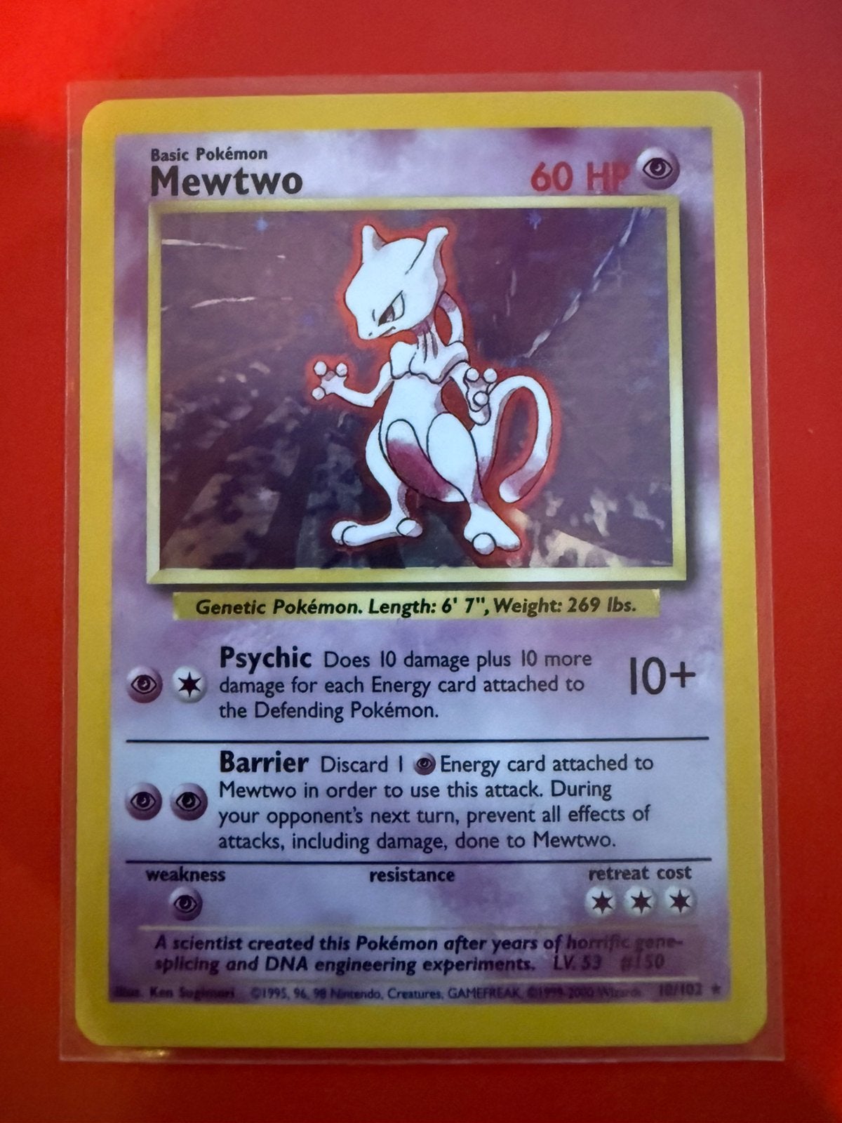 Mewtwo base set, Verzenden, Zo goed als nieuw