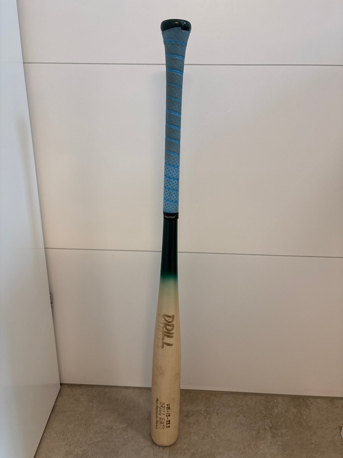 Drill Bats 33.5 inch Pro Premium Maple Honkbal Knuppel, Ophalen of Verzenden, Gebruikt, Honkbal, Knuppel