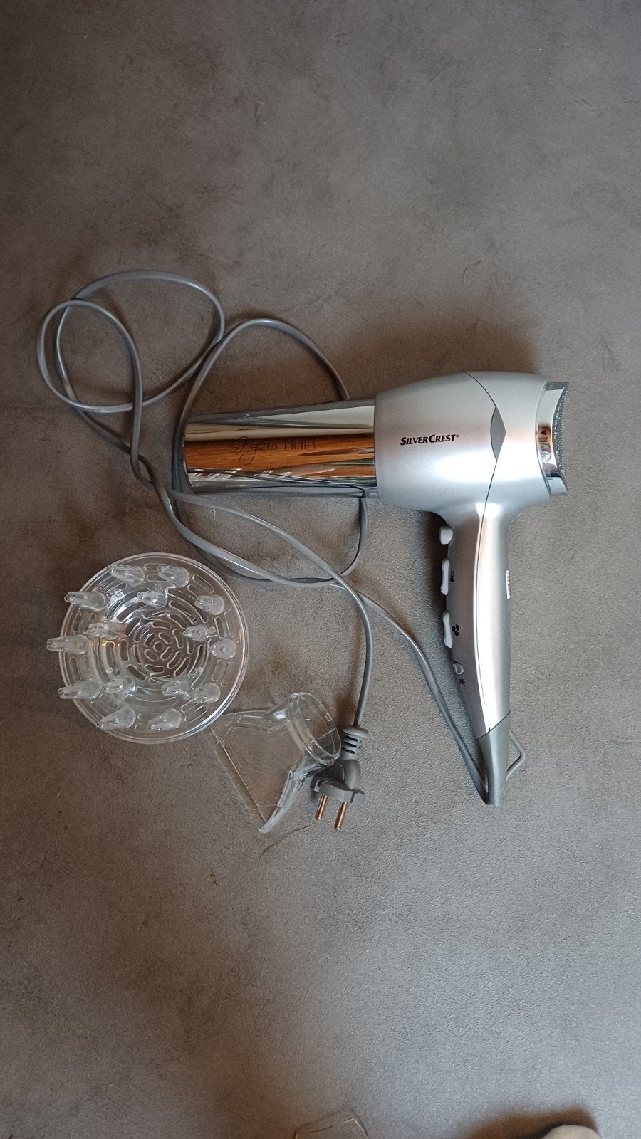 Silvercrest föhn met diffuser nieuw, Ophalen of Verzenden, Nieuw, Haarverzorging