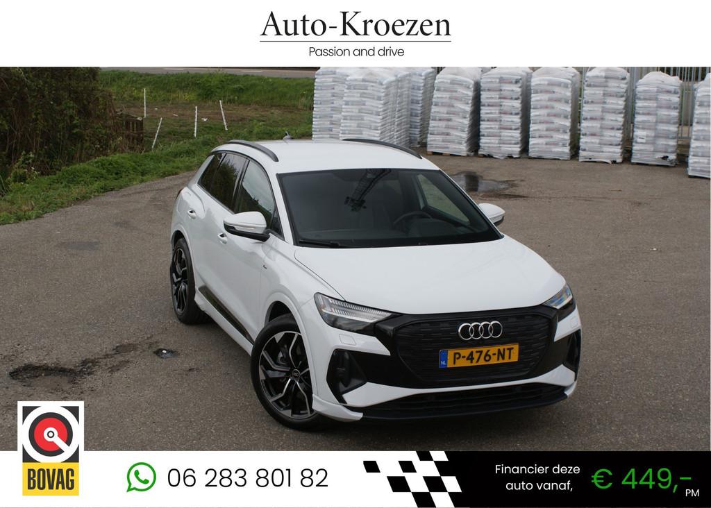 Audi Q4 e-tron 50 quattro Launch edition S Competition 77 kW, Auto's, Audi, Bedrijf, Te koop, Q4 e-tron, 4x4, ABS, Achteruitrijcamera
