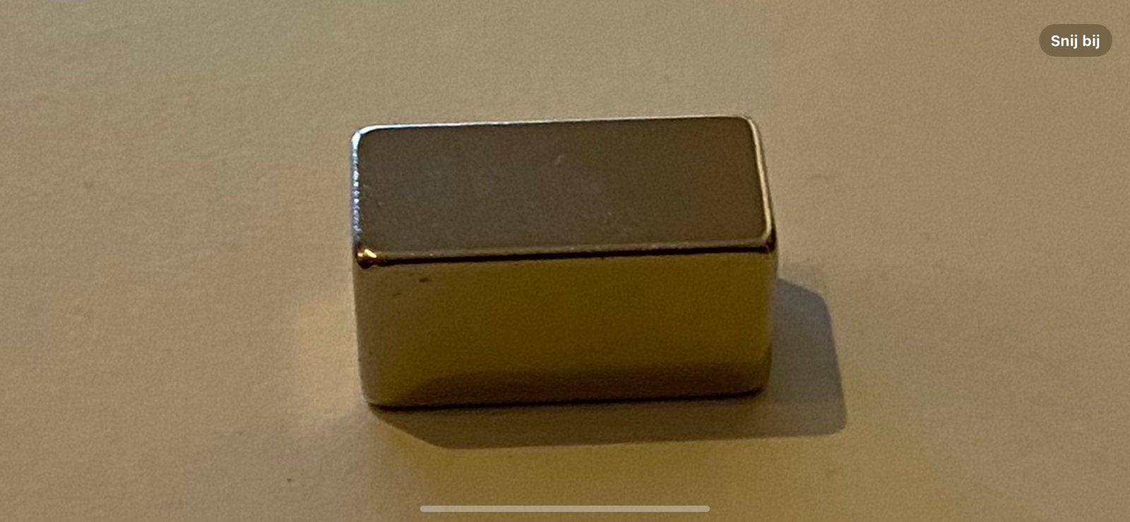 Zeer sterke N35 Neodymium blokmagneetjes 20x10x10mm nieuw, Ophalen of Verzenden, Nieuw, 250 mm of meer