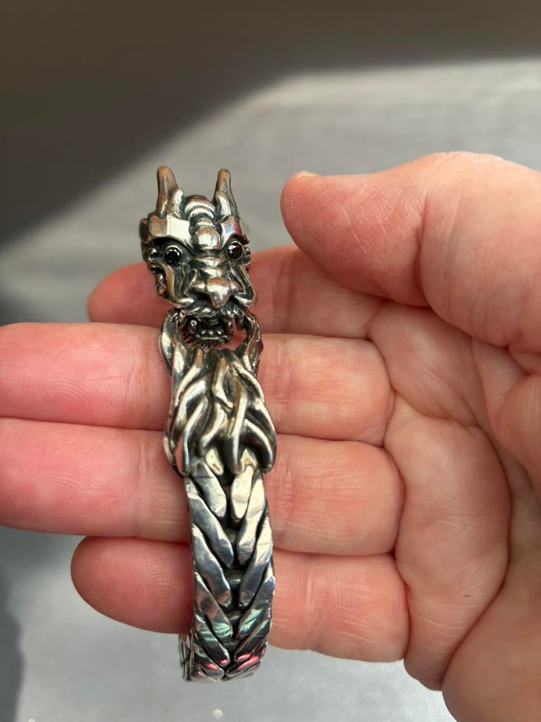 Silk Dragon Limited Edition armband, Ophalen, Zo goed als nieuw, Zilver